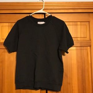 Sweatshirt textured shirt